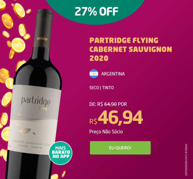 Partridge Flying Cabernet Sauvignon 2020