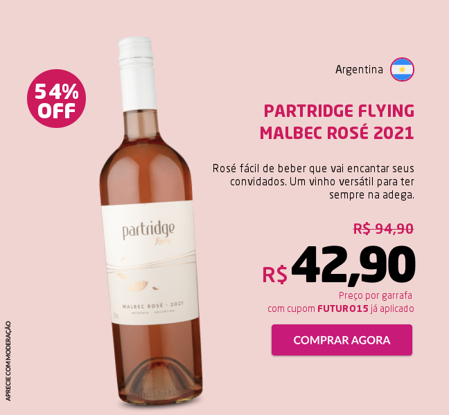 Partridge Flying Malbec Rosé 2021
